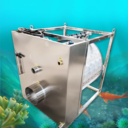 20T Aquaculture Rotary Drum Micro Water Filter Equipment for Koi Pond